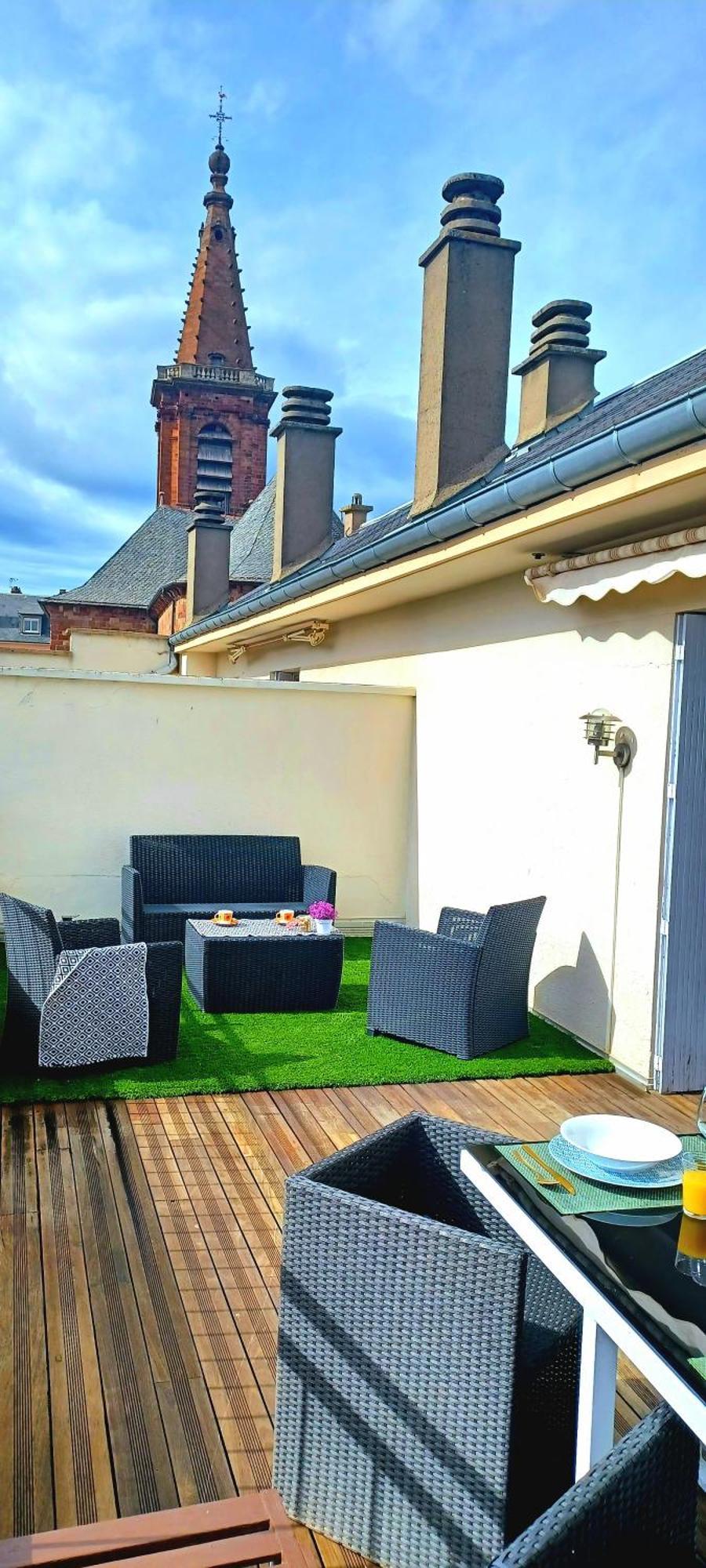 La Terrasse De St Amans Apartman Rodez Kültér fotó
