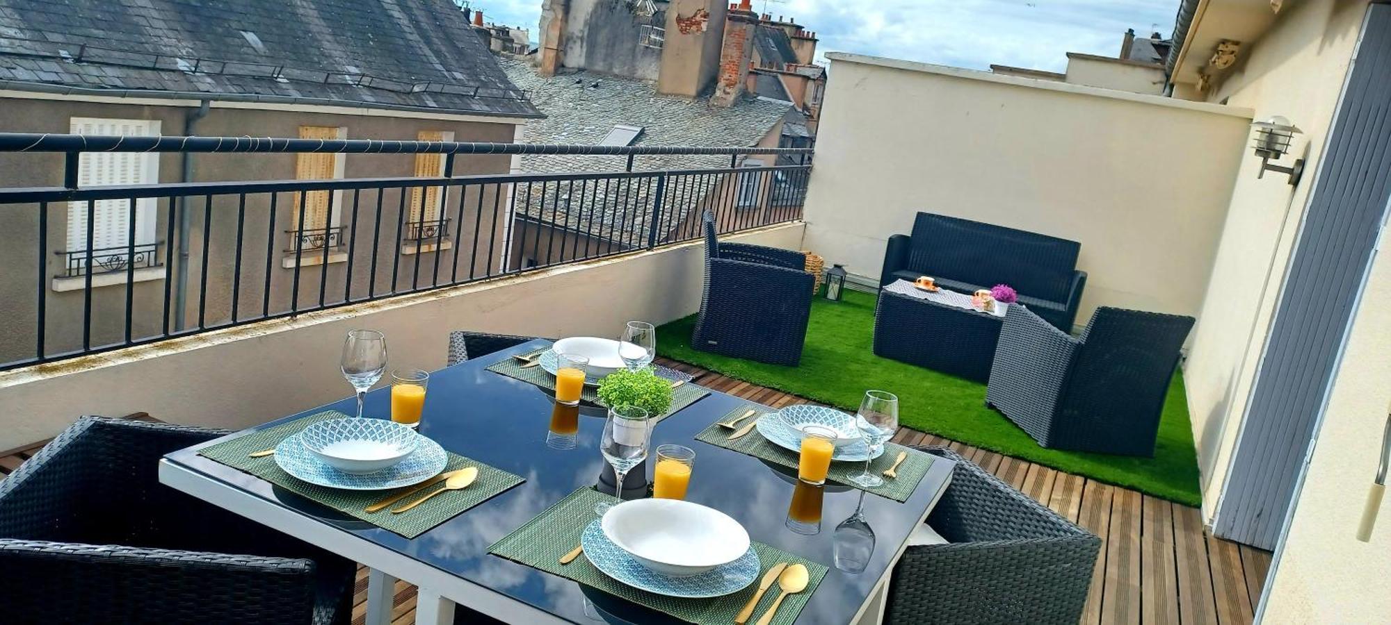 La Terrasse De St Amans Apartman Rodez Kültér fotó